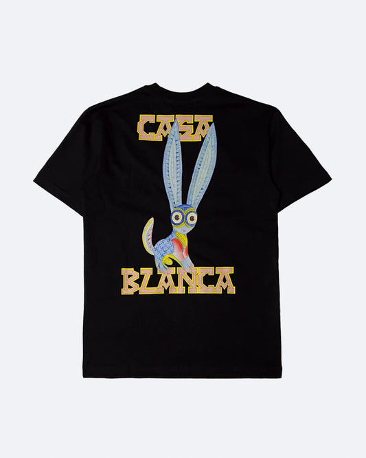 Casablanca - Rabbit Alebrije T-Shirt - Black
