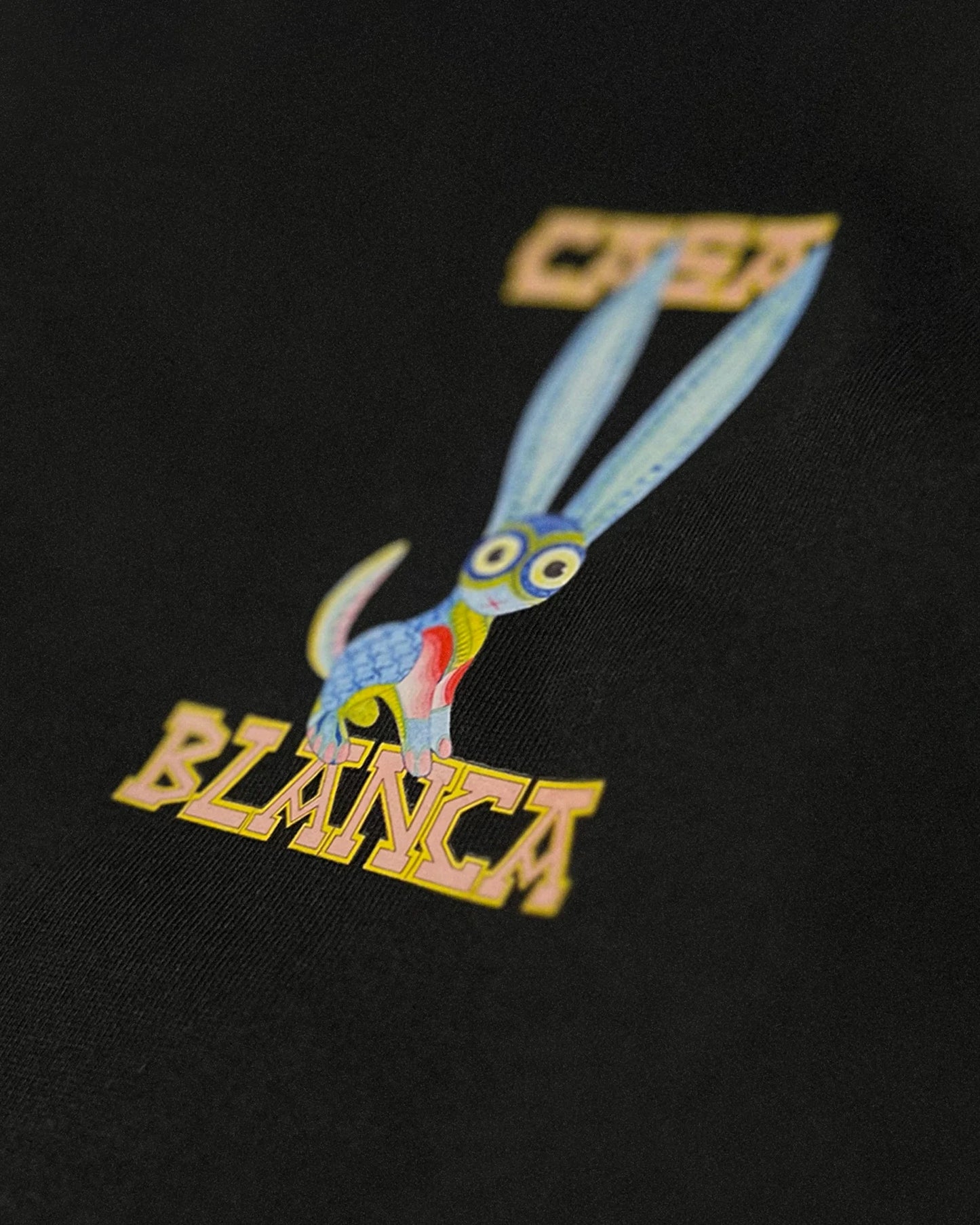 Casablanca - Rabbit Alebrije T-Shirt - Black