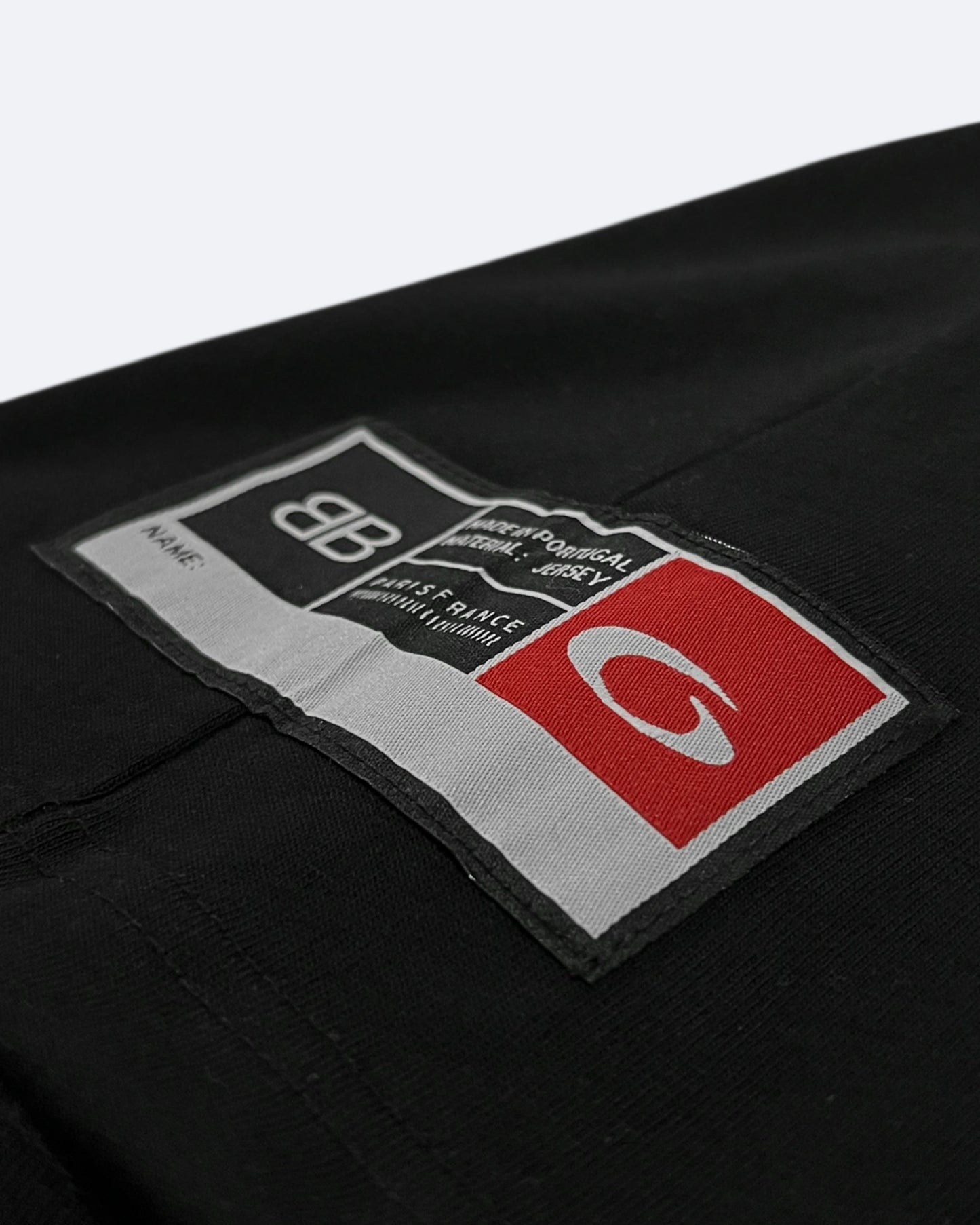 Balenciaga - Split Logo T-Shirt - Black