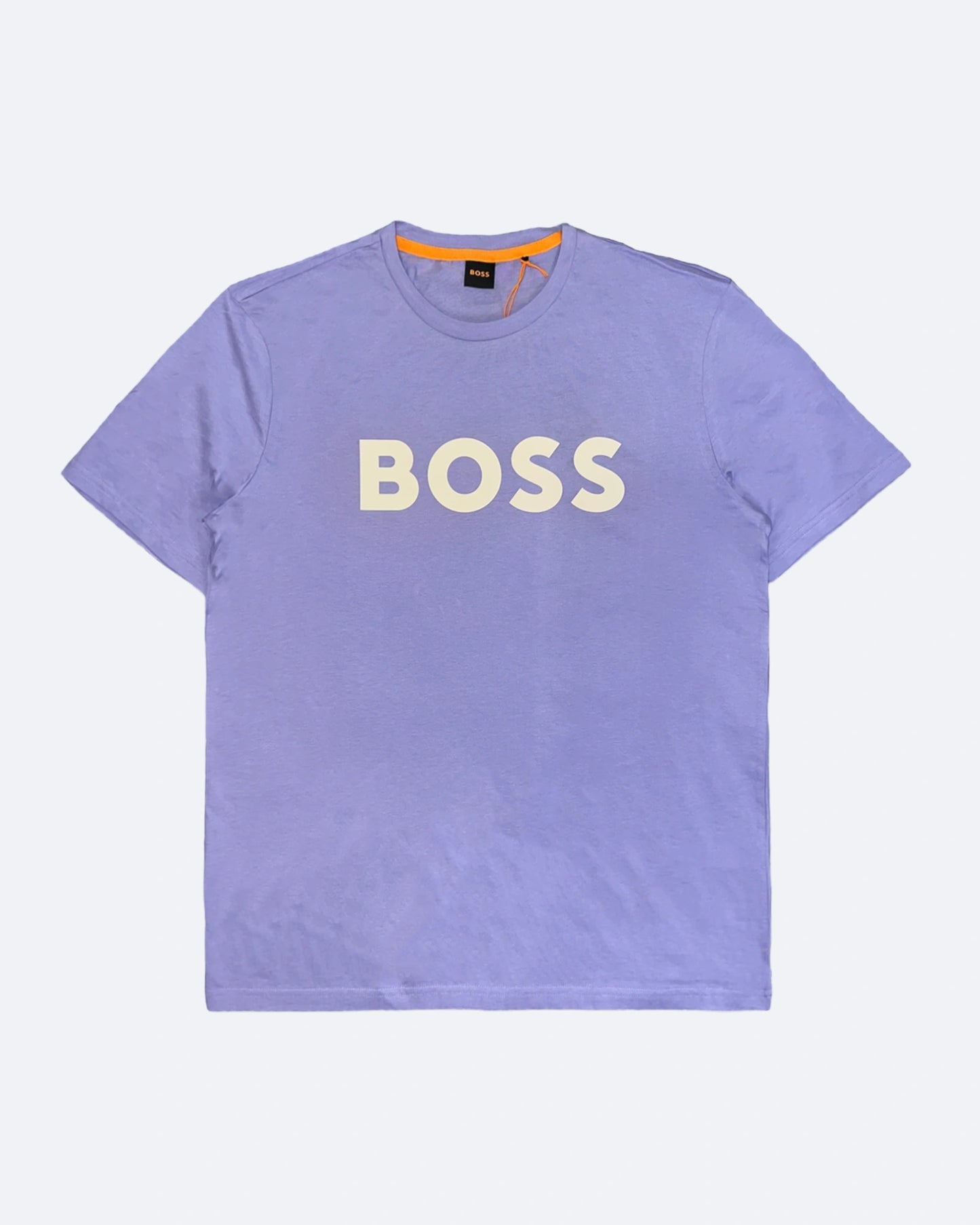 BOSS - Logo Print T-Shirt - Purple