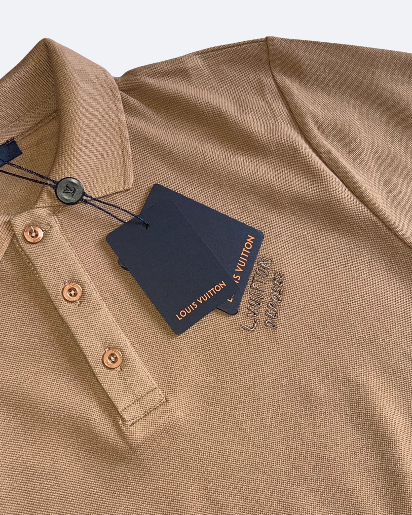 Louis Vuitton - Marque Louis Vuitton Polo Shirt - Brown