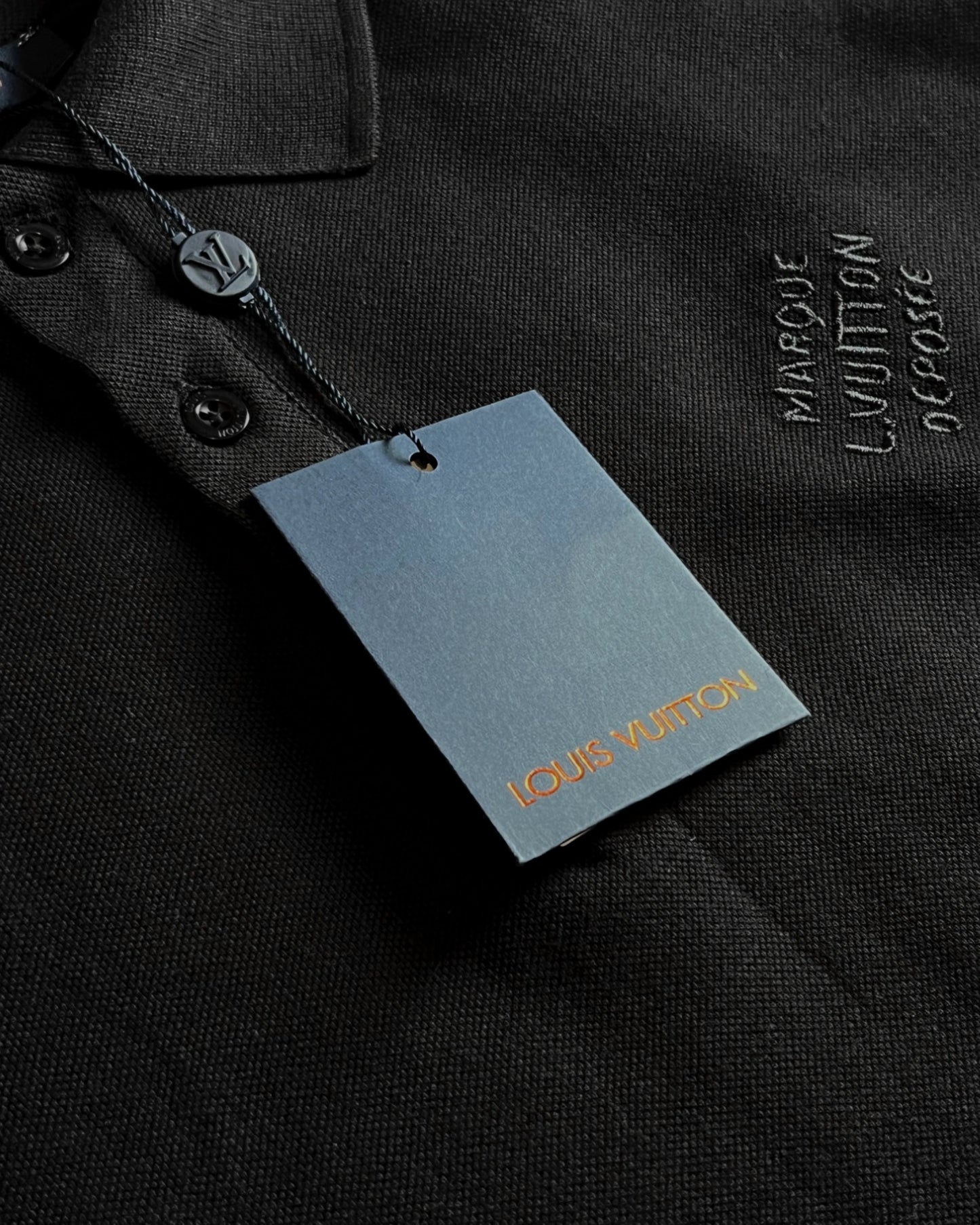 Louis Vuitton - Marque Louis Vuitton Polo Shirt - Black