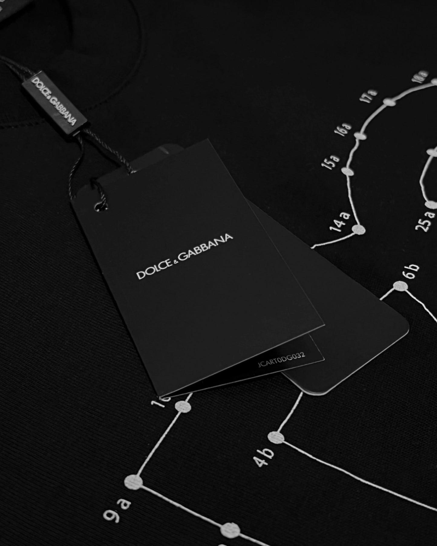 Dolce & Gabbana - Points Logo T-Shirt - Black