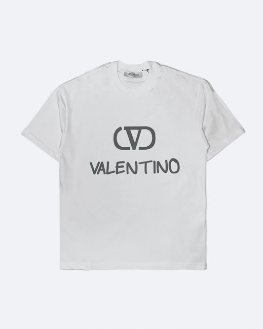 Valentino - Casual Logo T-Shirt - White