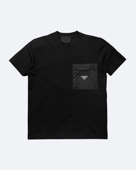 Prada - Pocket Plate T-Shirt - Black