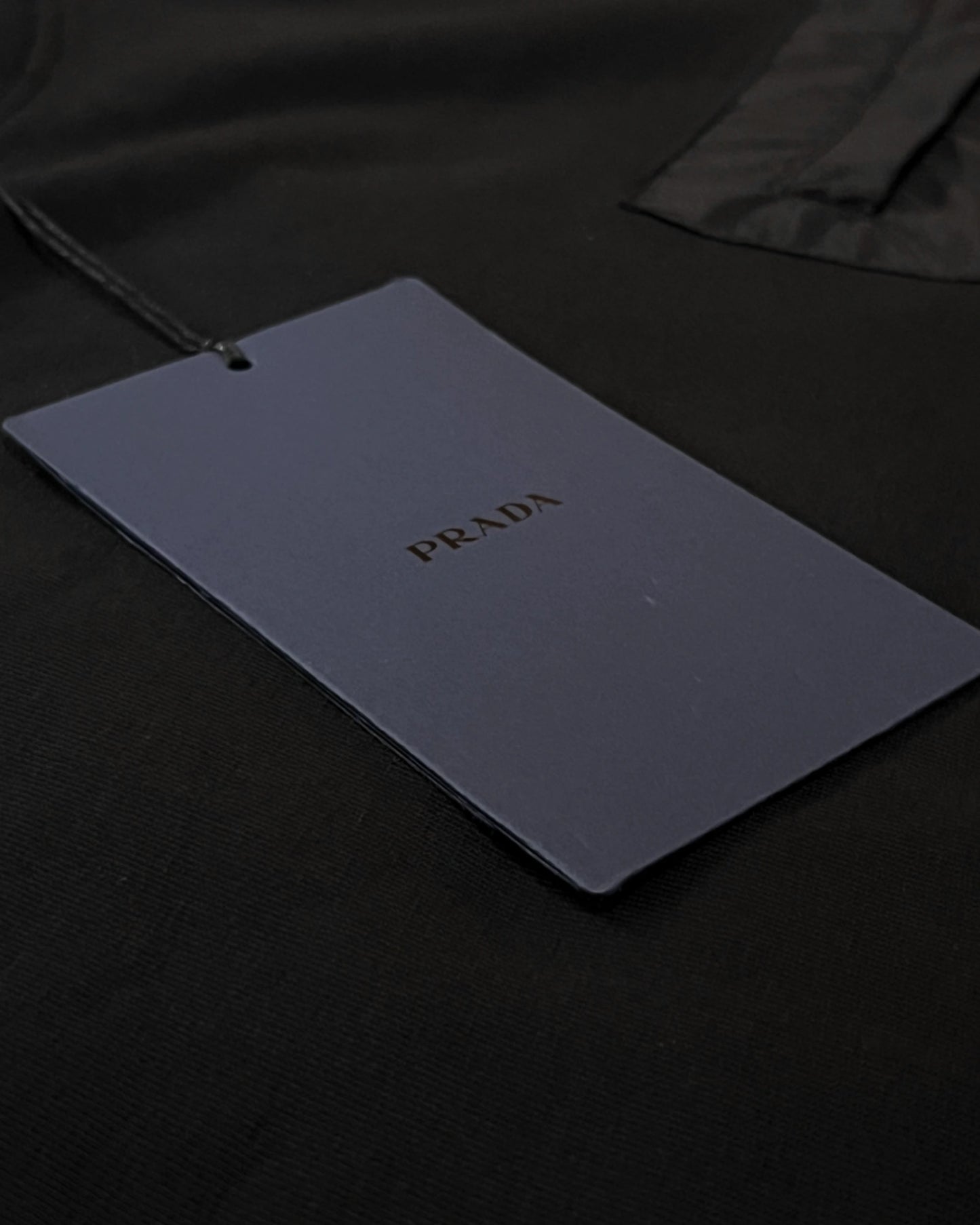 Prada - Pocket Plate T-Shirt - Black