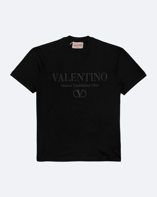 Valentino - Classic Logo T-Shirt - Black