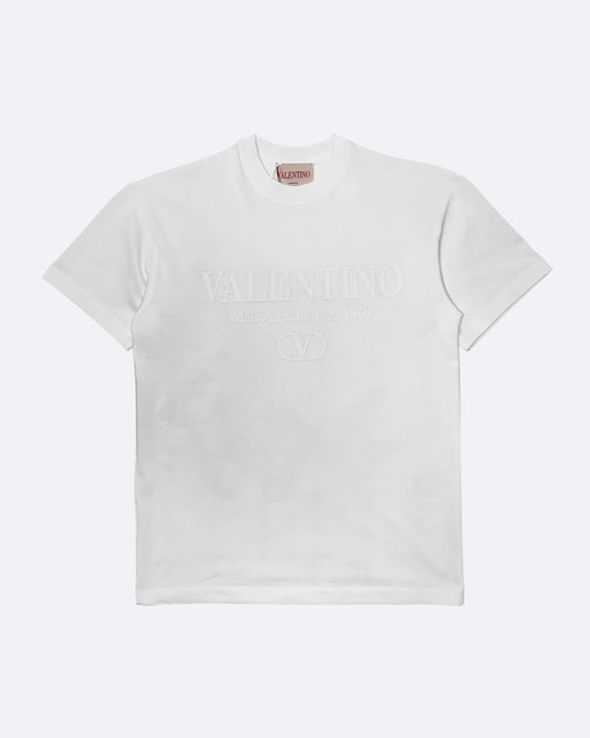 Valentino - Classic Logo T-Shirt - White