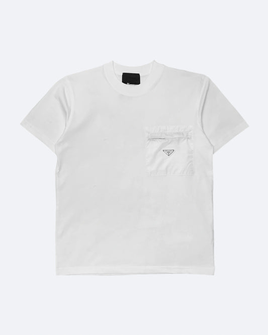 Prada - Pocket Plate T-Shirt - White
