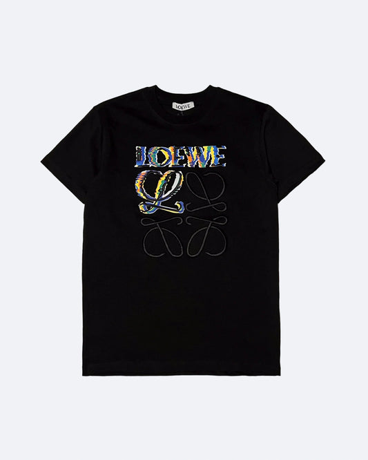 Loewe - Color Leak Logo Embroidery - Black