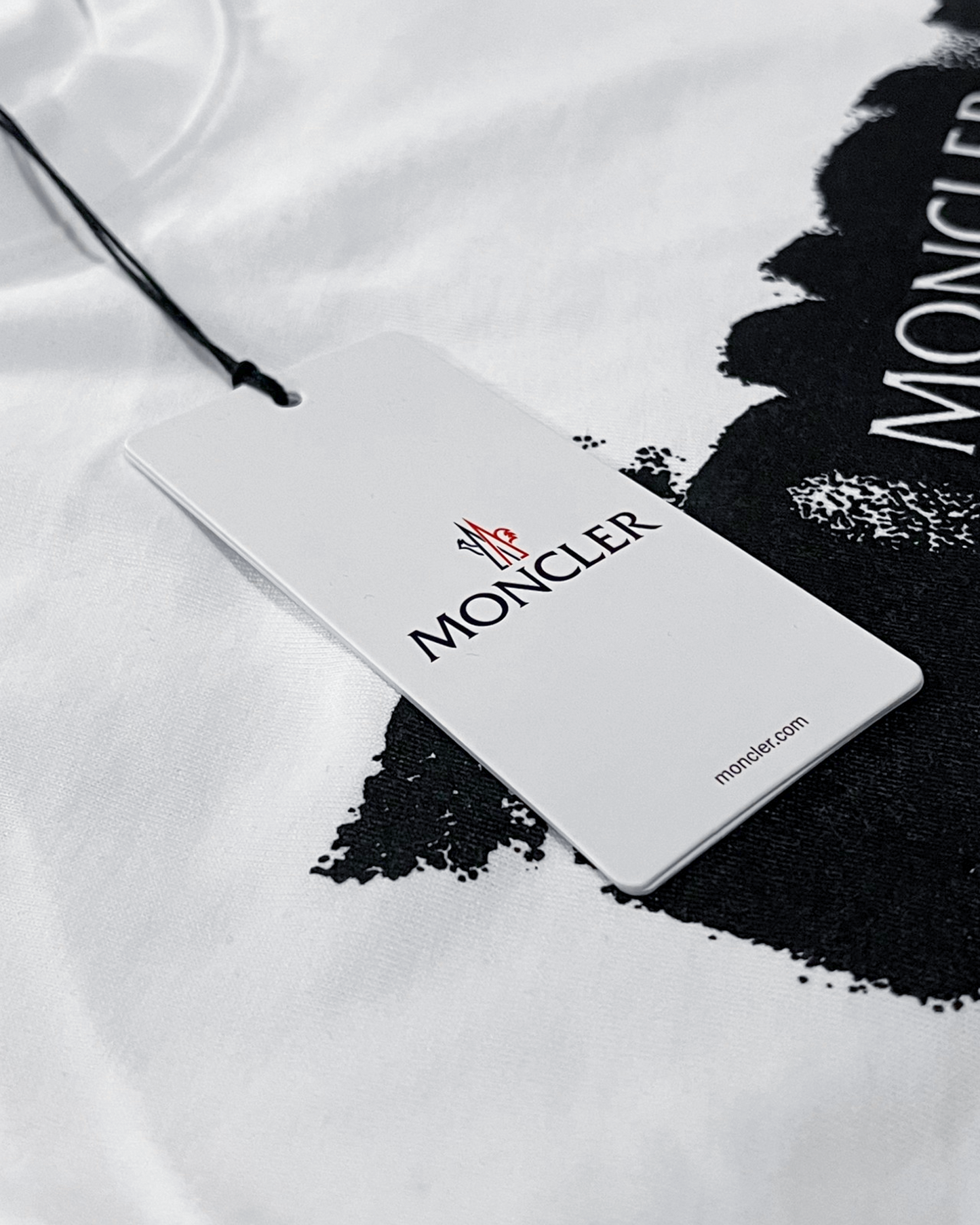 Moncler - Sprayed Logo T-Shirt - White