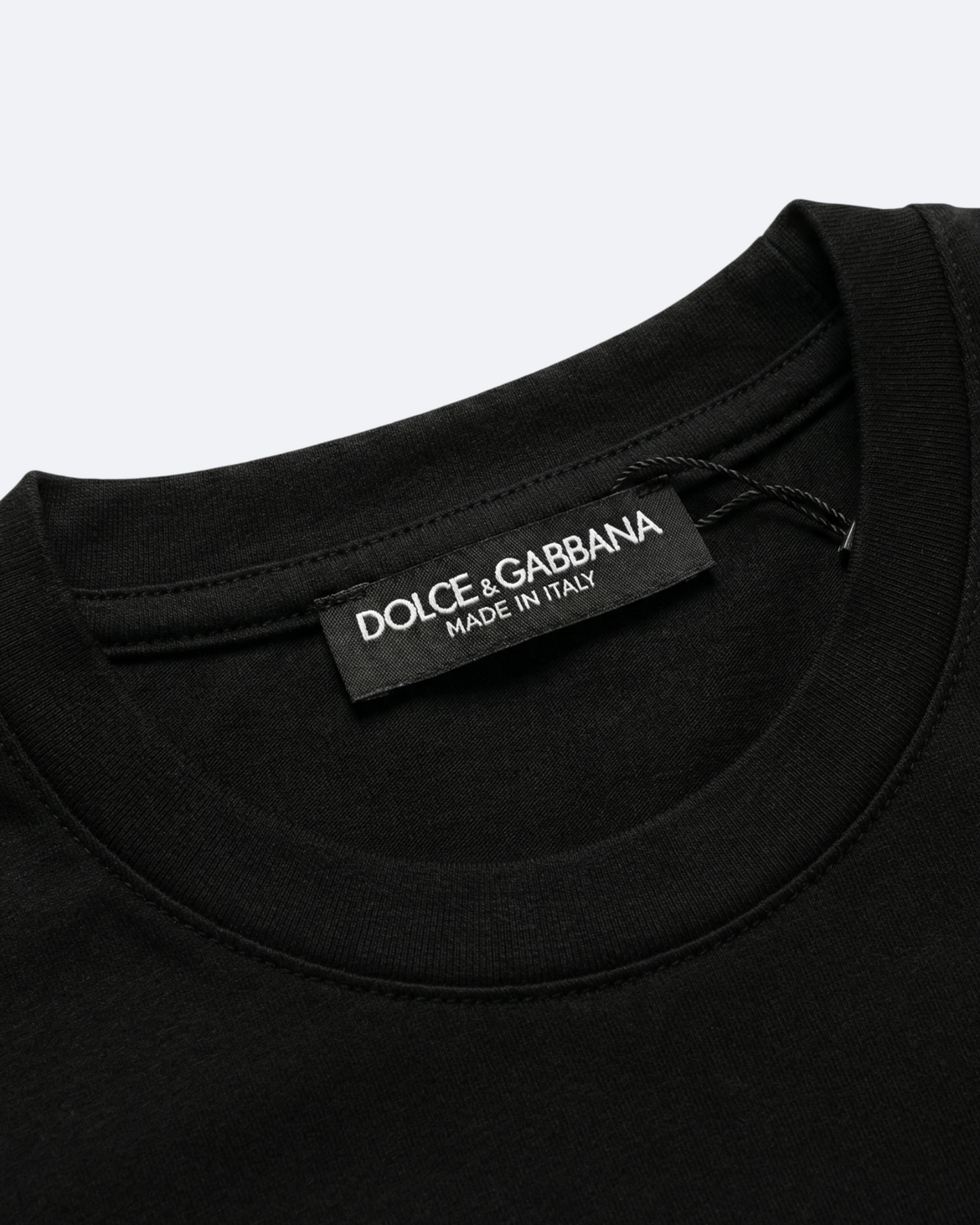 Dolce & Gabbana - Monogram Embroidery T-Shirt - Black
