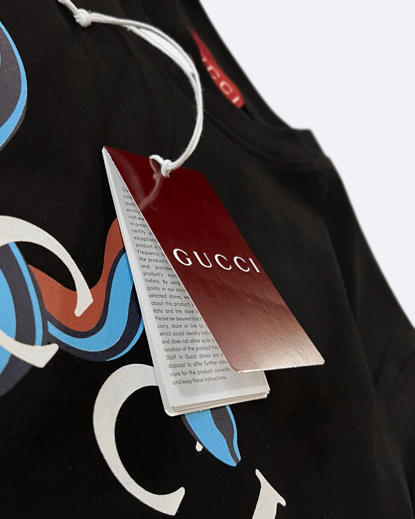 Gucci - Snake Logo T-Shirt - Black