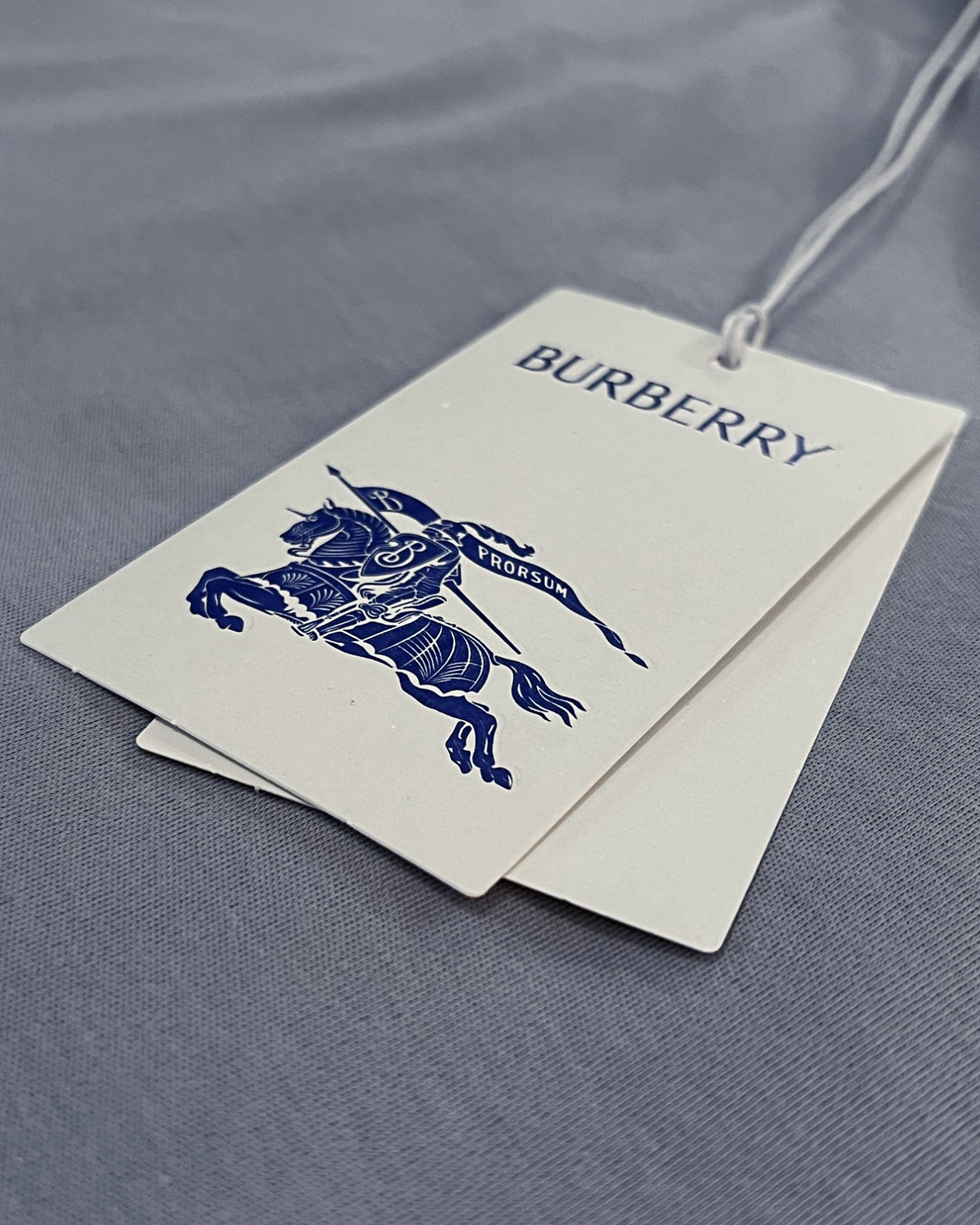 Burberry - Pattern Patch T-Shirt - Blue