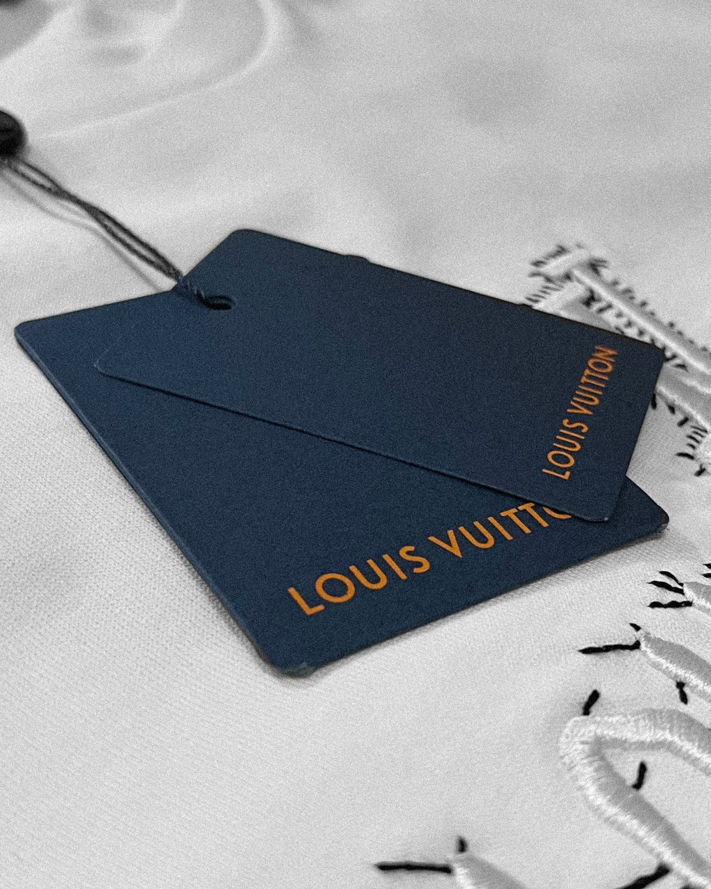 Louis Vuitton - LV Logo Stitched T-Shirt - White