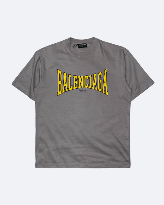 Balenciaga - Boxing Logo T-Shirt - Gray