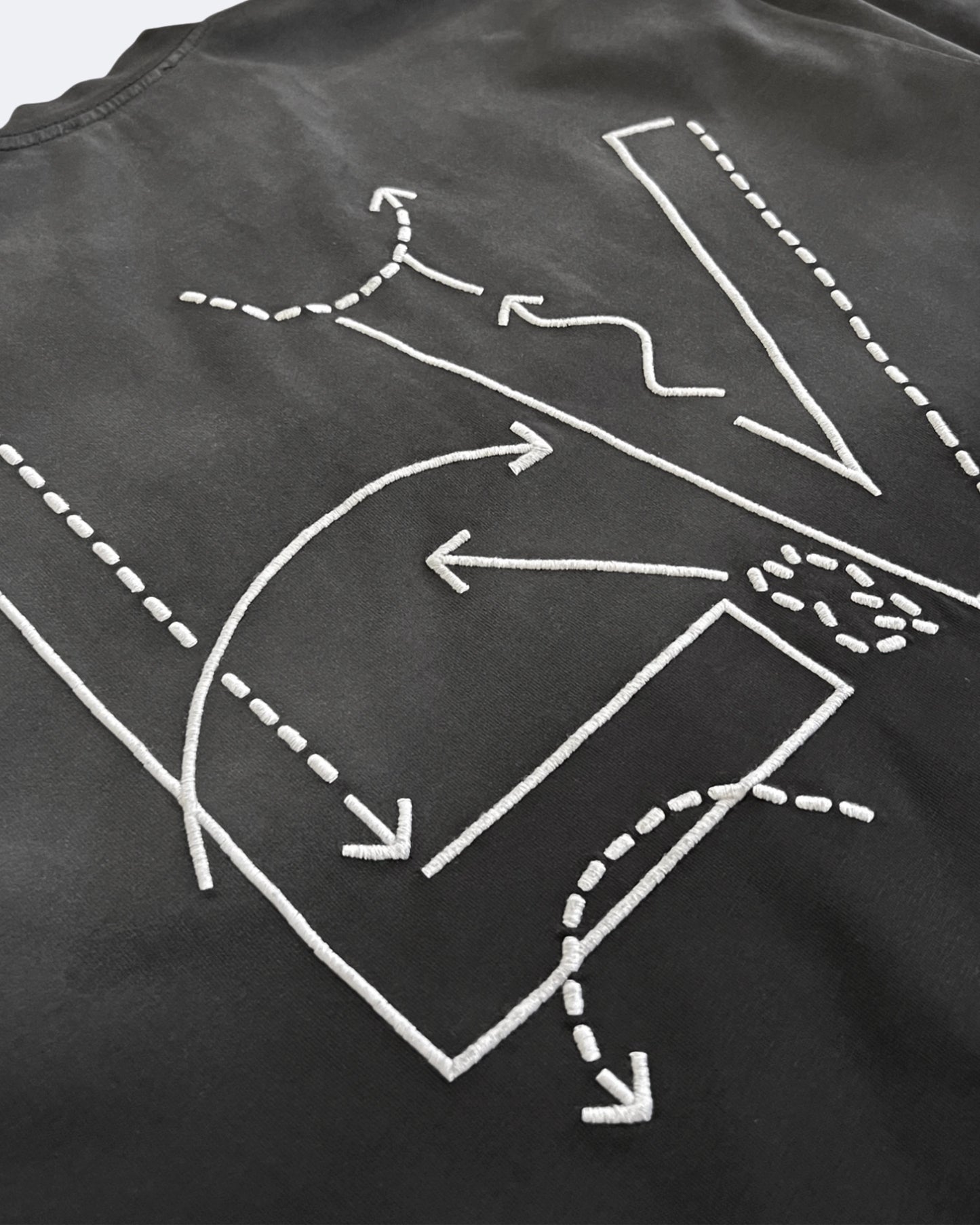 Louis Vuitton - Blueprint Logo T-Shirt - Black