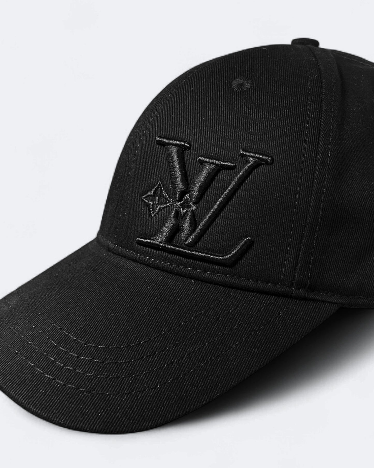 Louis Vuitton - LV Black Monogram Cap - Black