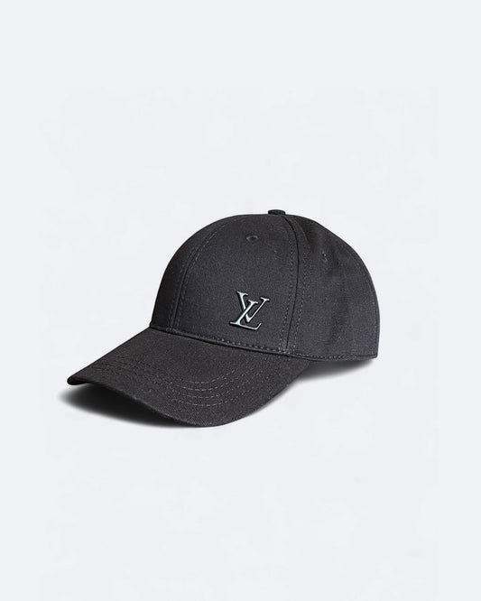 Louis Vuitton - Black LV Pin Cap - Black