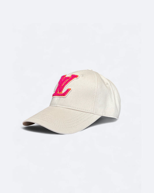 Louis Vuitton - Soft LV Monogram Cap - Cream