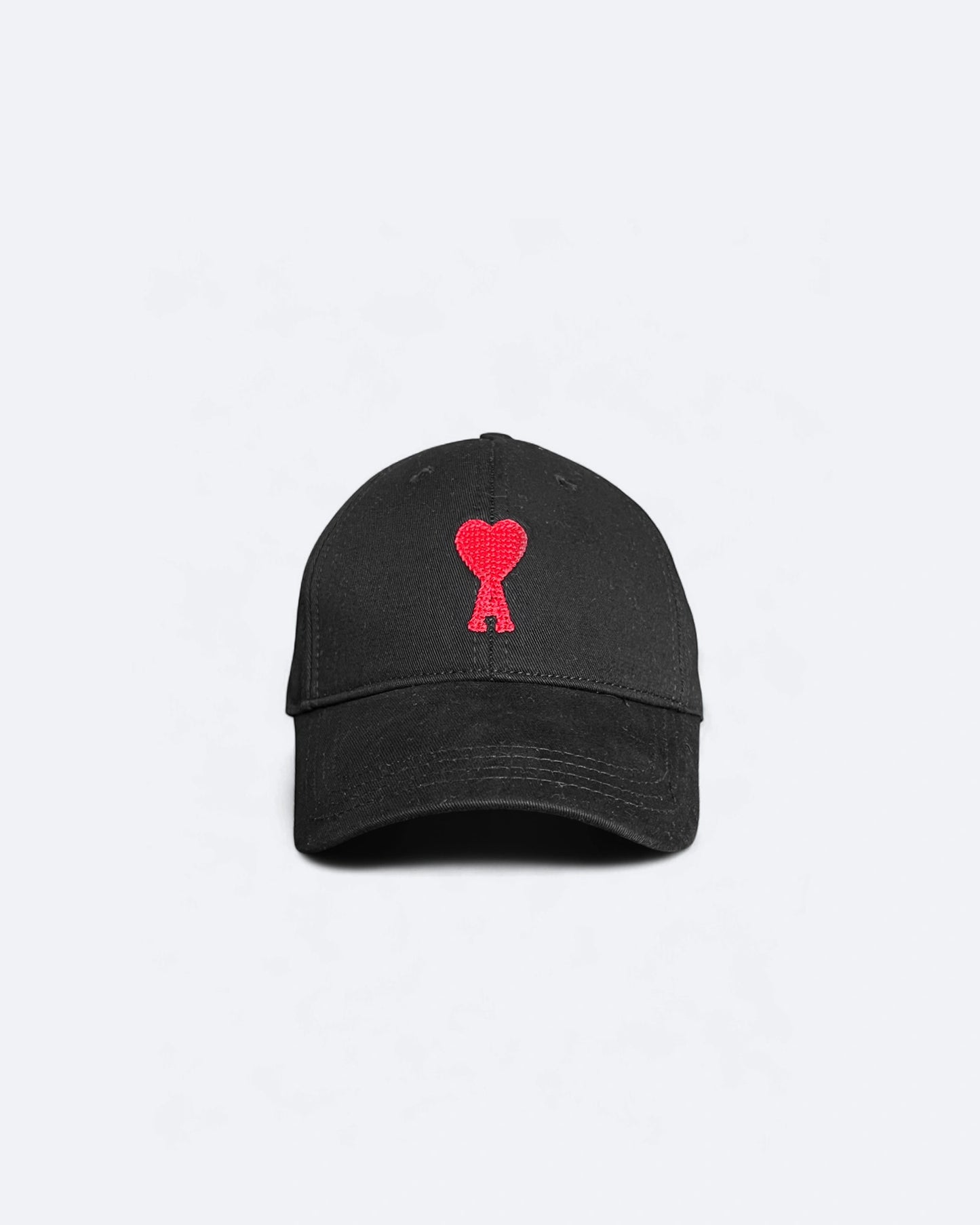 AMI - Logo Embroidery Cap - Black
