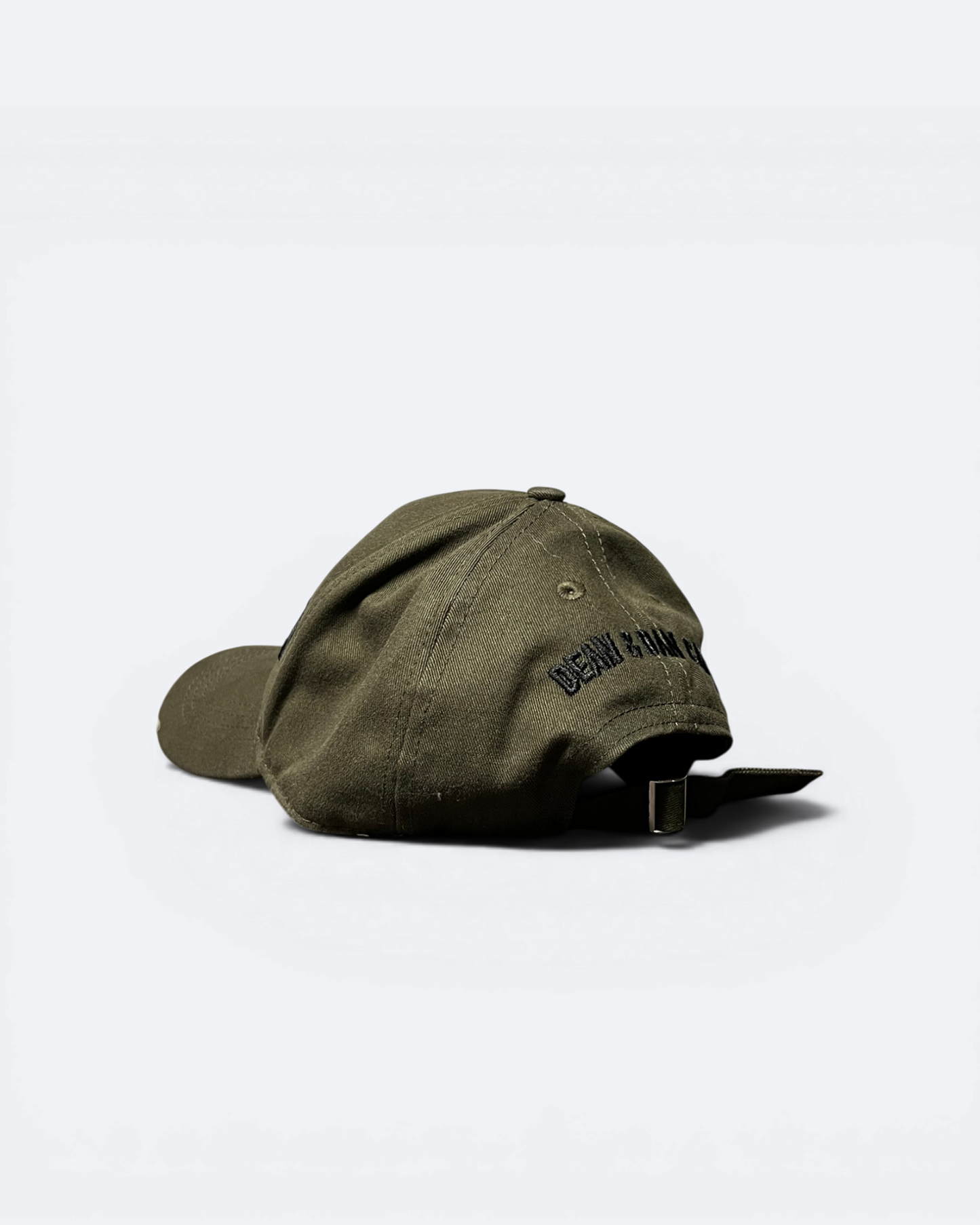 Dsquared2 - Condensed Logotype Embroidery Cap - Dark Green