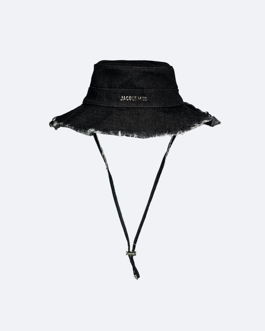 Jacquemus - The Artichaut Bucket Hat - Dark Gray Denim