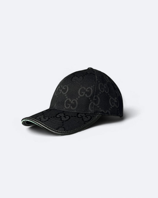 Gucci - GG Pattern Cap - Black