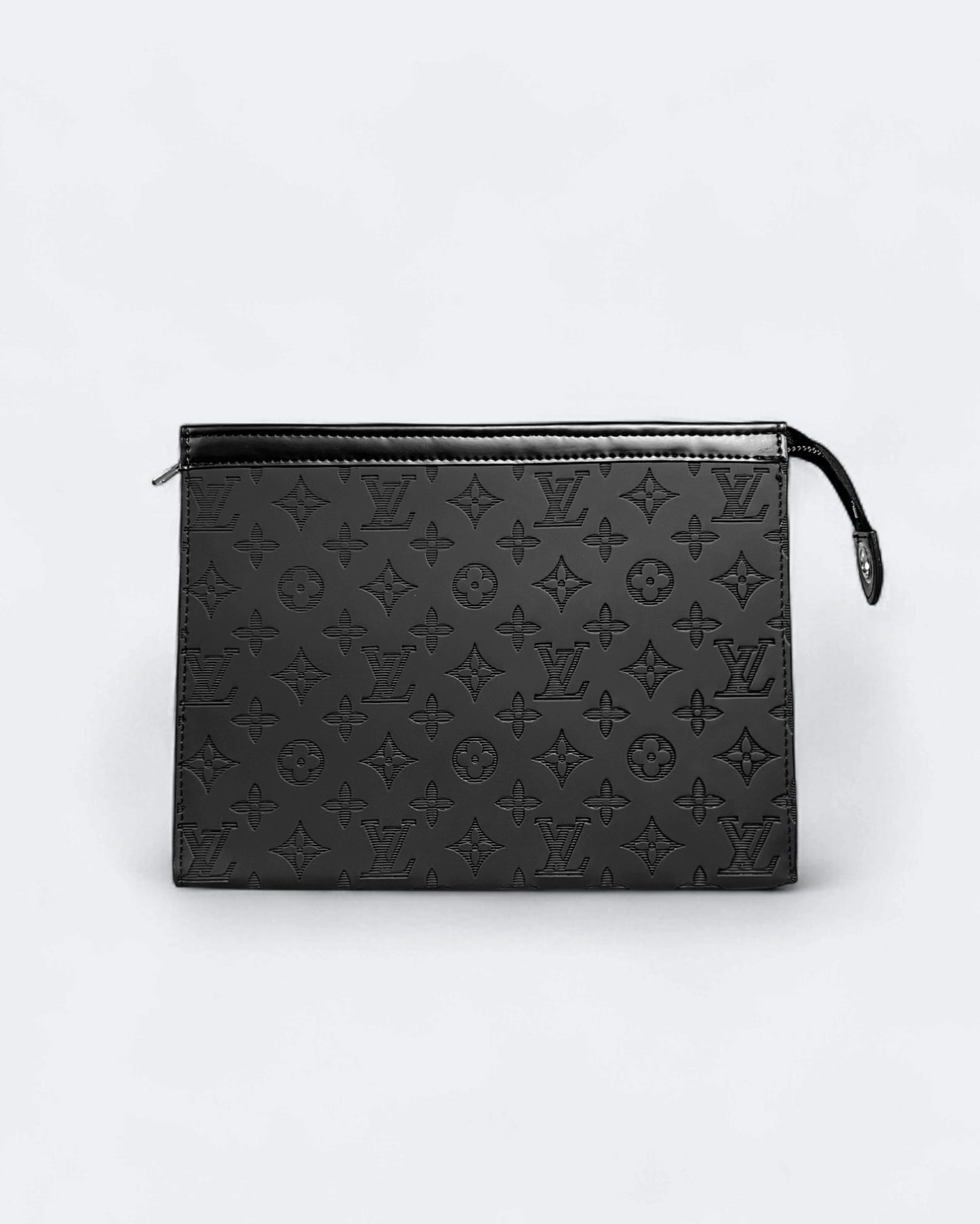 Louis Vuitton - LV Pattern Embossed Clutch - Black