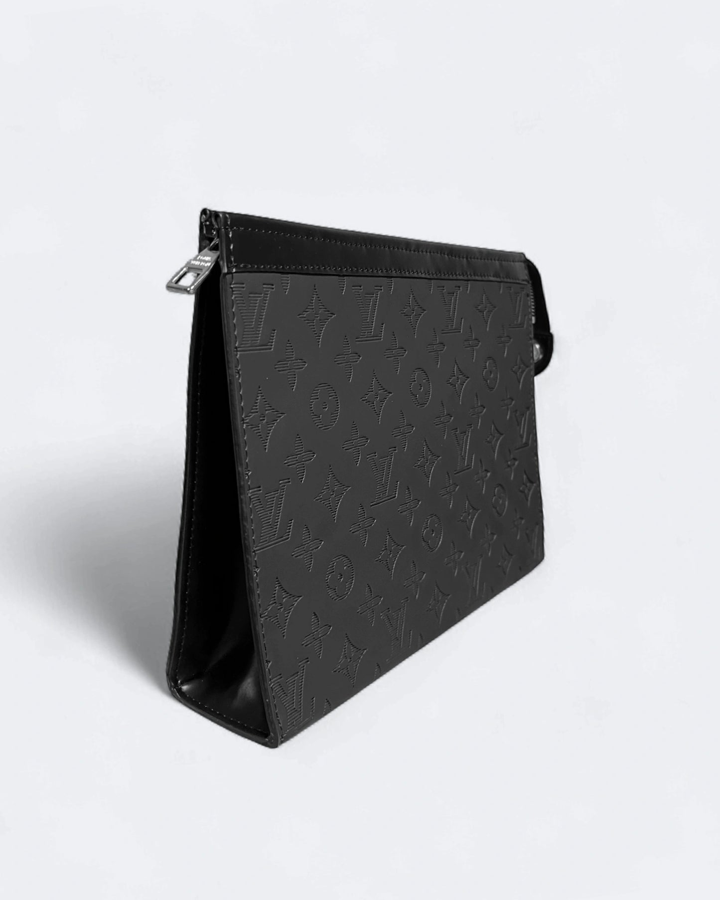 Louis Vuitton - LV Pattern Embossed Clutch - Black