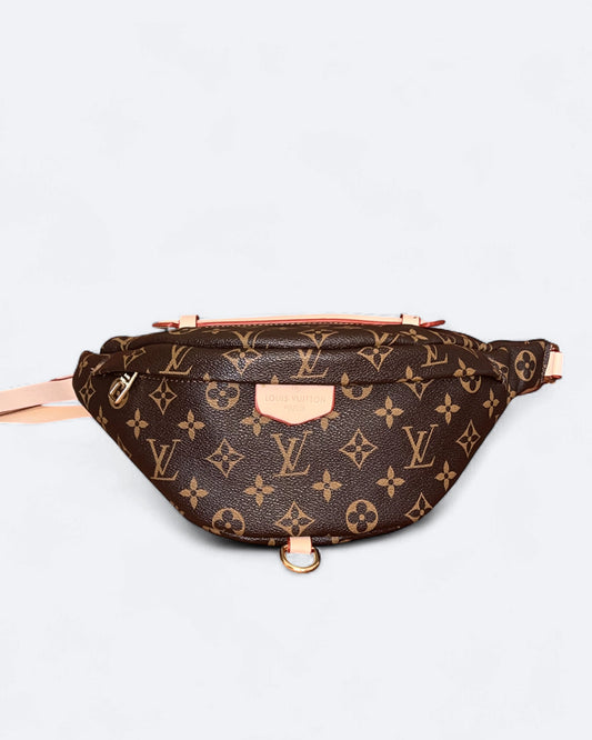 Louis Vuitton - LV Pattern Crossbody Bag - Brown/Beige