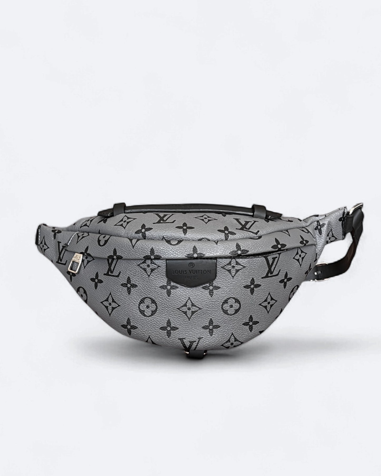 Louis Vuitton - LV Pattern Crossbody Bag - Gray/Black