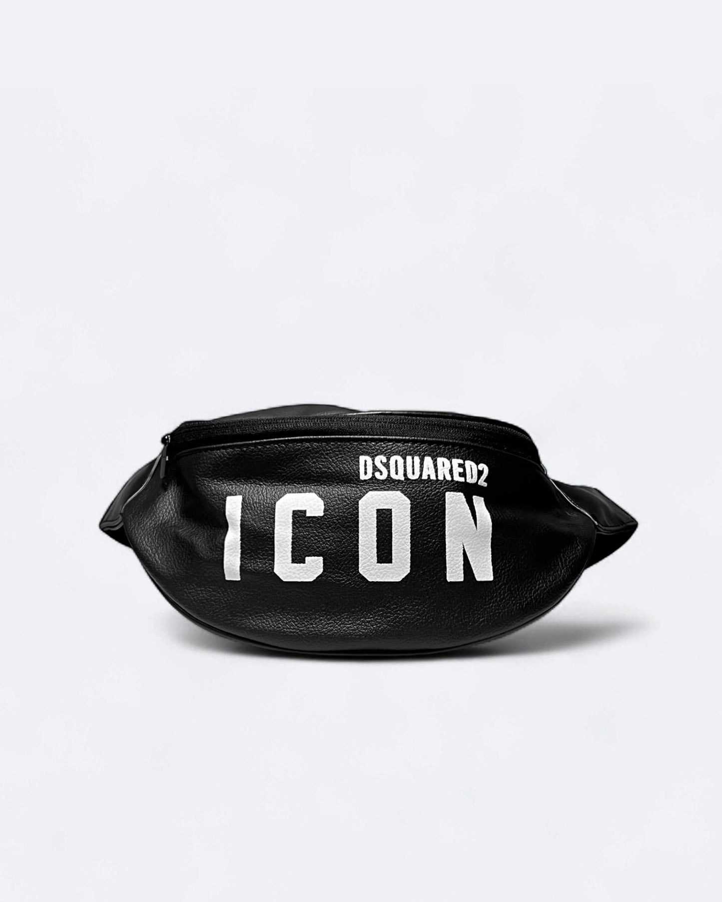 Dsquared2 - ICON Leather Crossbody Bag - Black