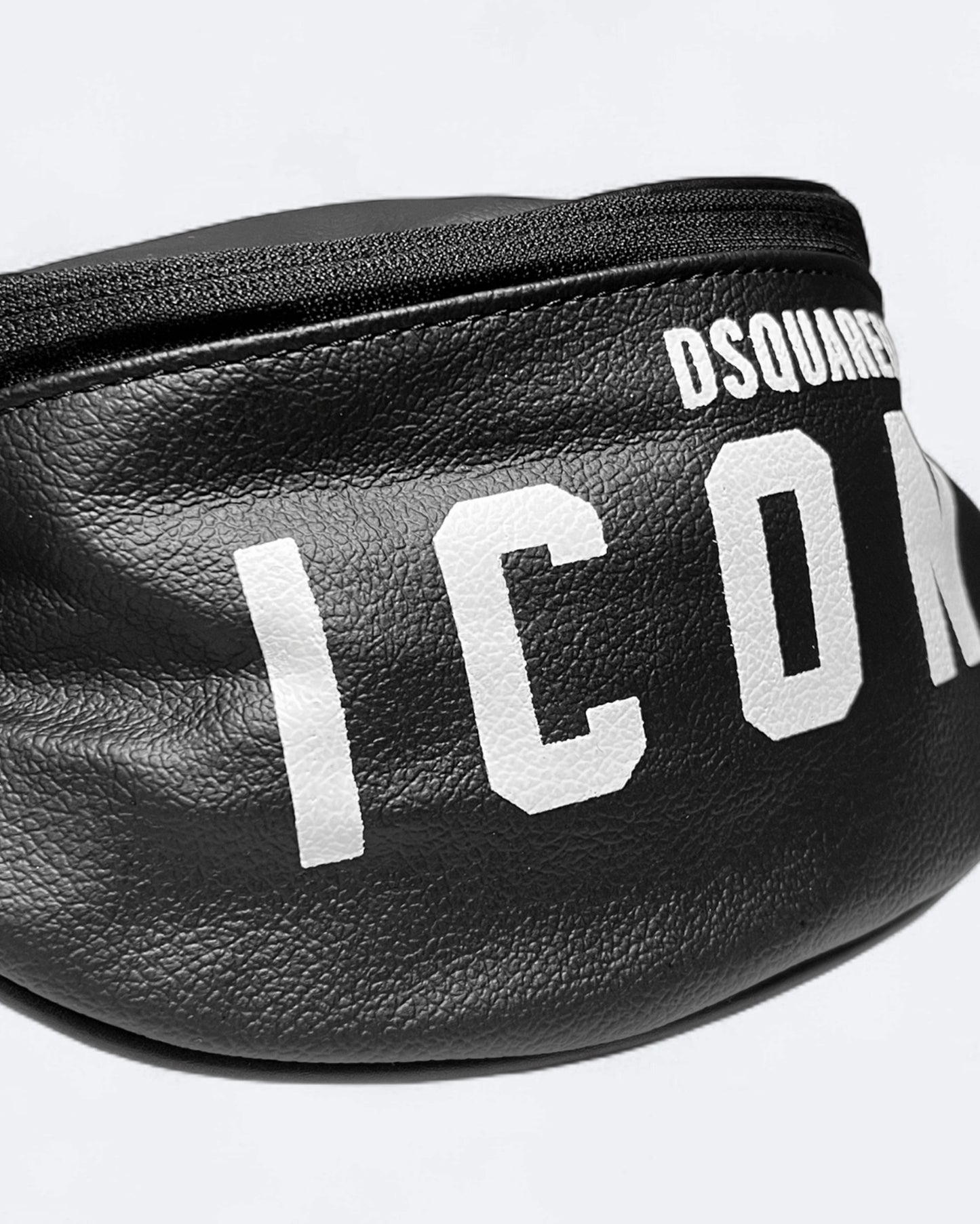 Dsquared2 - ICON Leather Crossbody Bag - Black