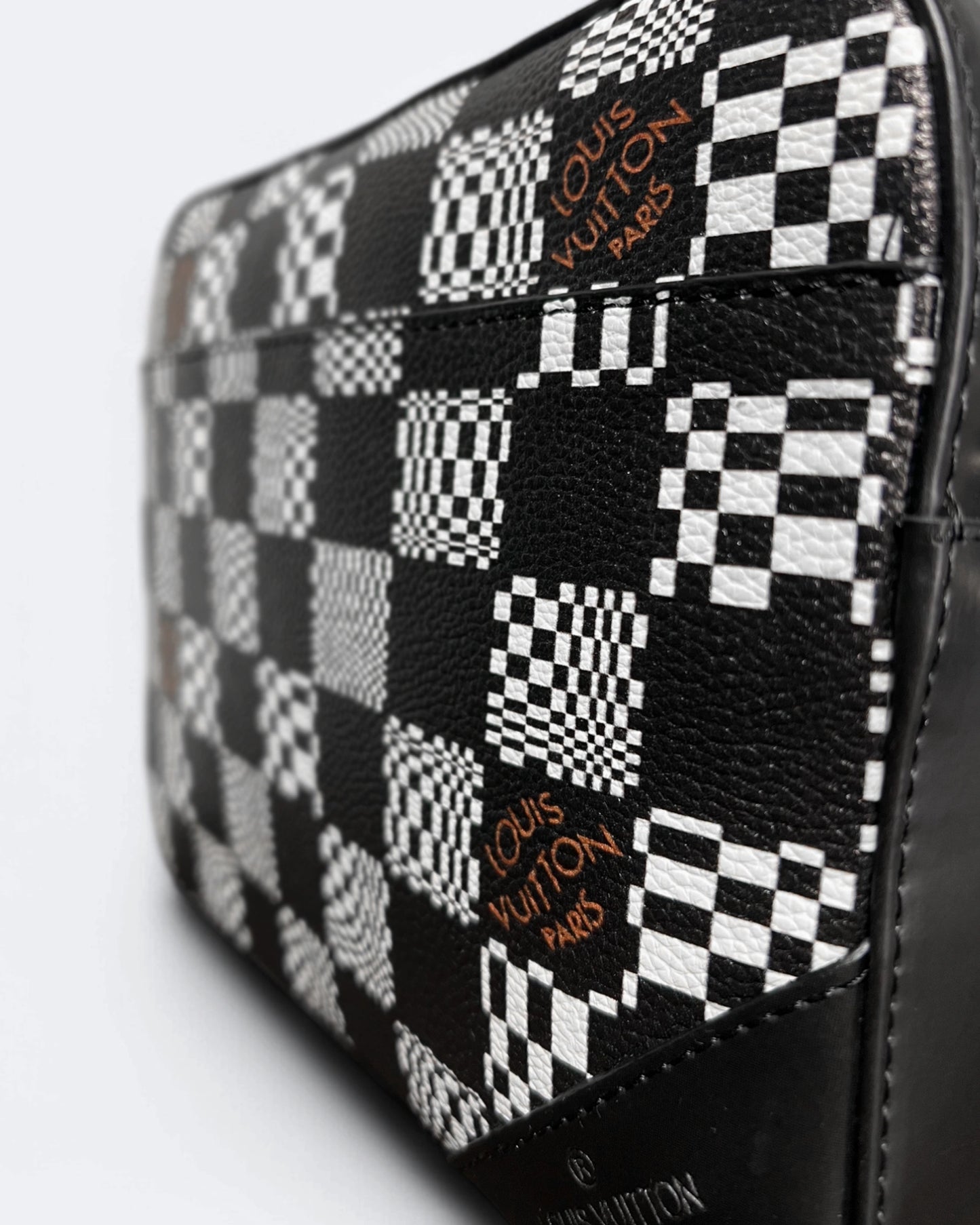 Louis Vuitton - Distorted Damier Duo Bags - Black/White