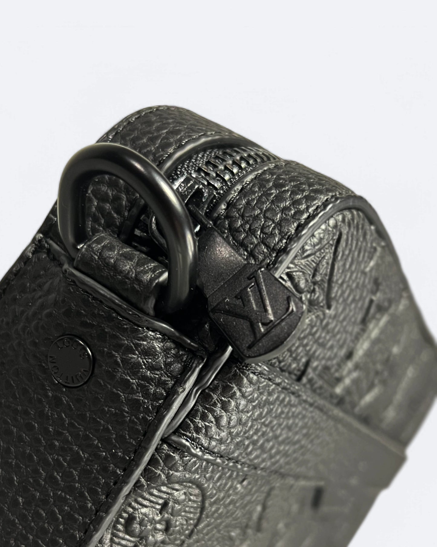 Louis Vuitton - LV Embossed Leather Trio Bags - Black