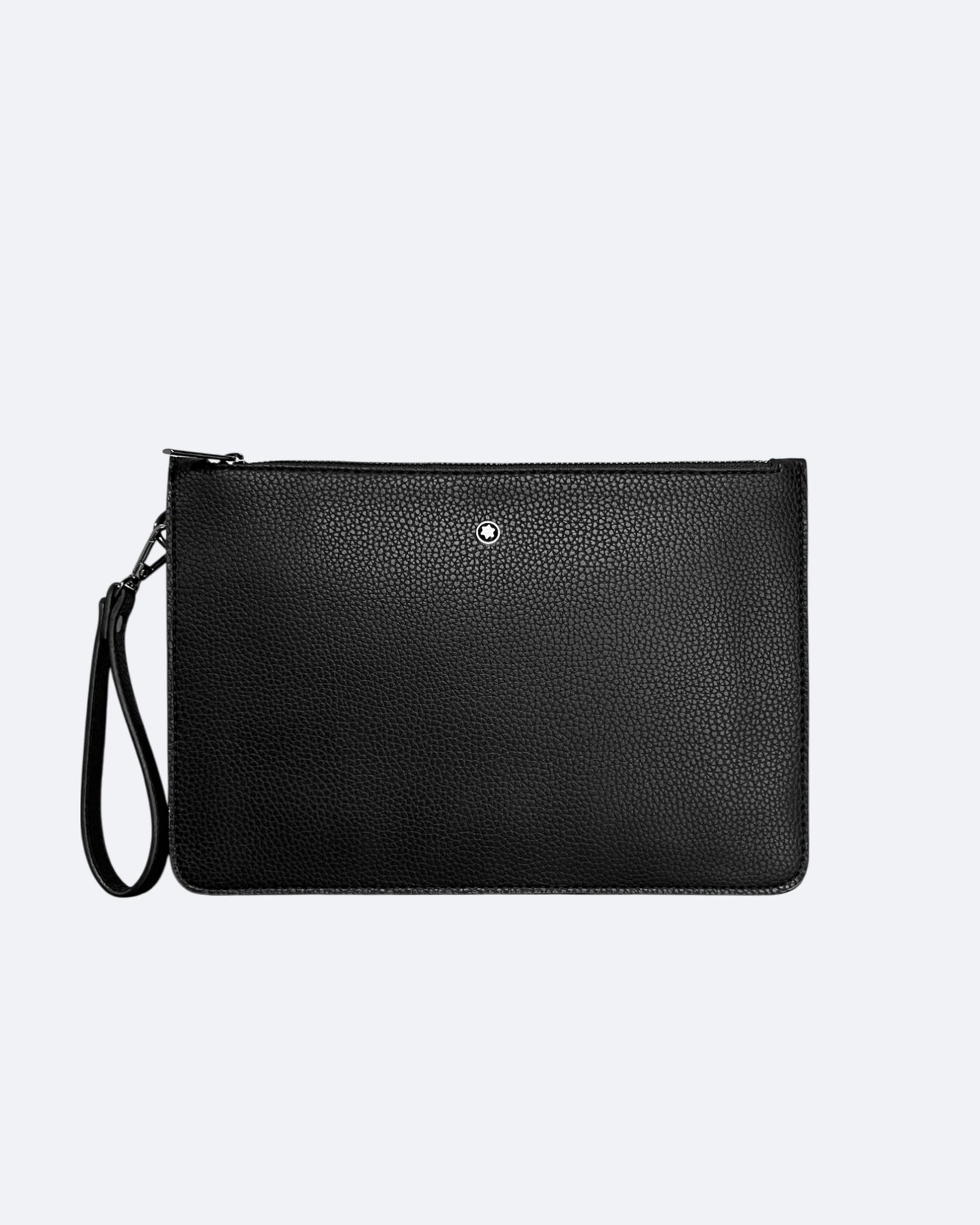 Montblanc - Logo Leather Clutch - Black