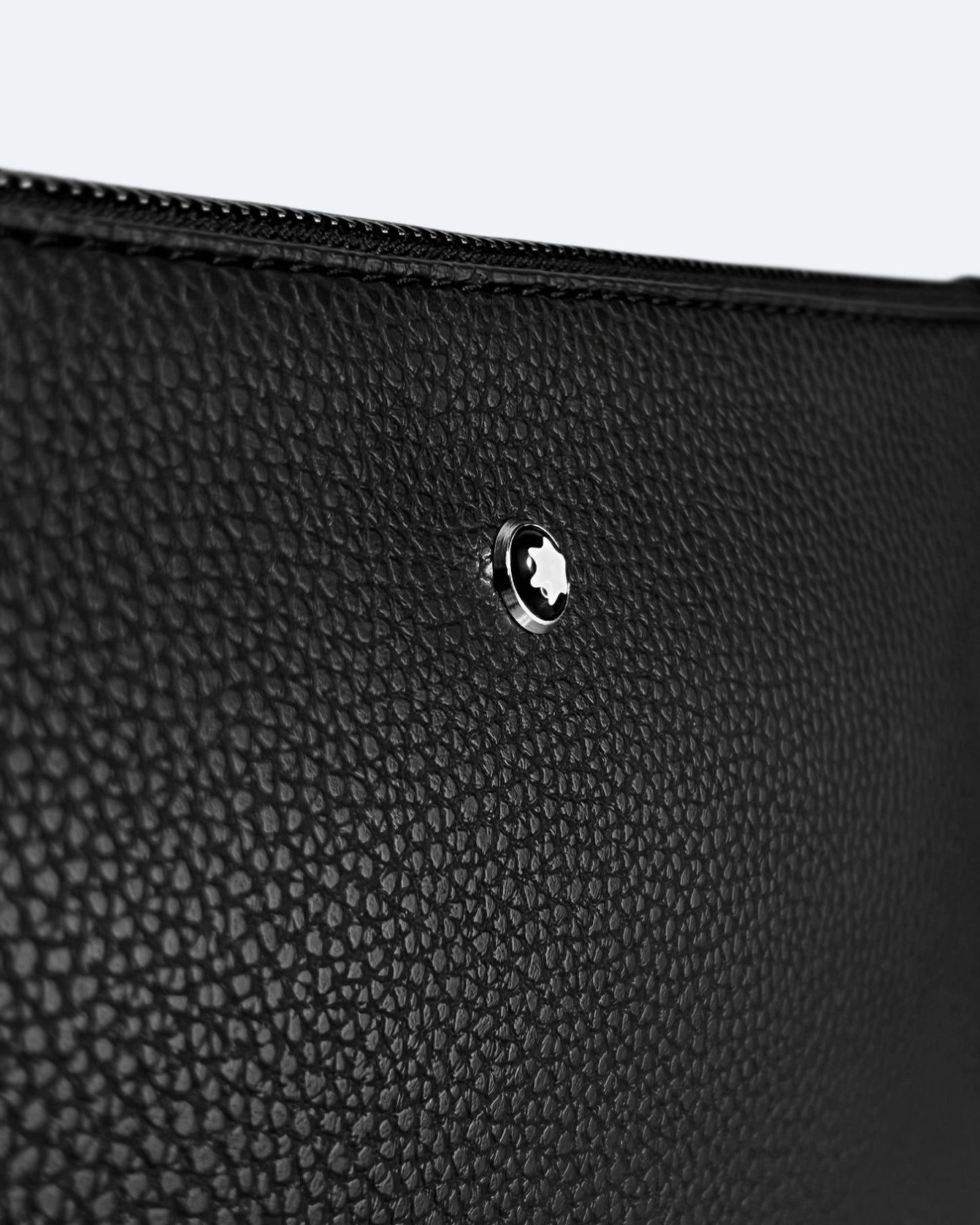 Montblanc - Logo Leather Clutch - Black