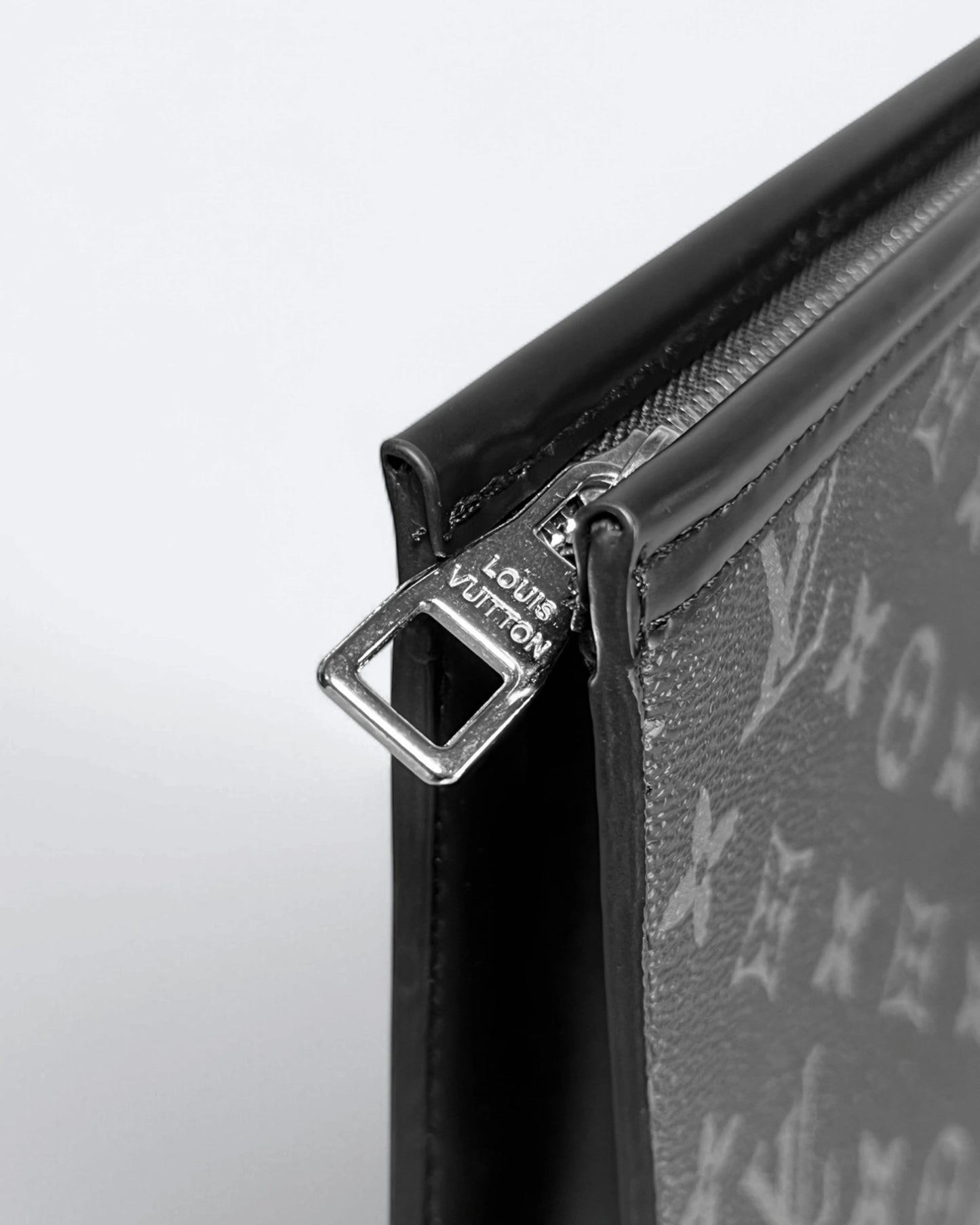 Louis Vuitton - LV Pattern Clutch - Black