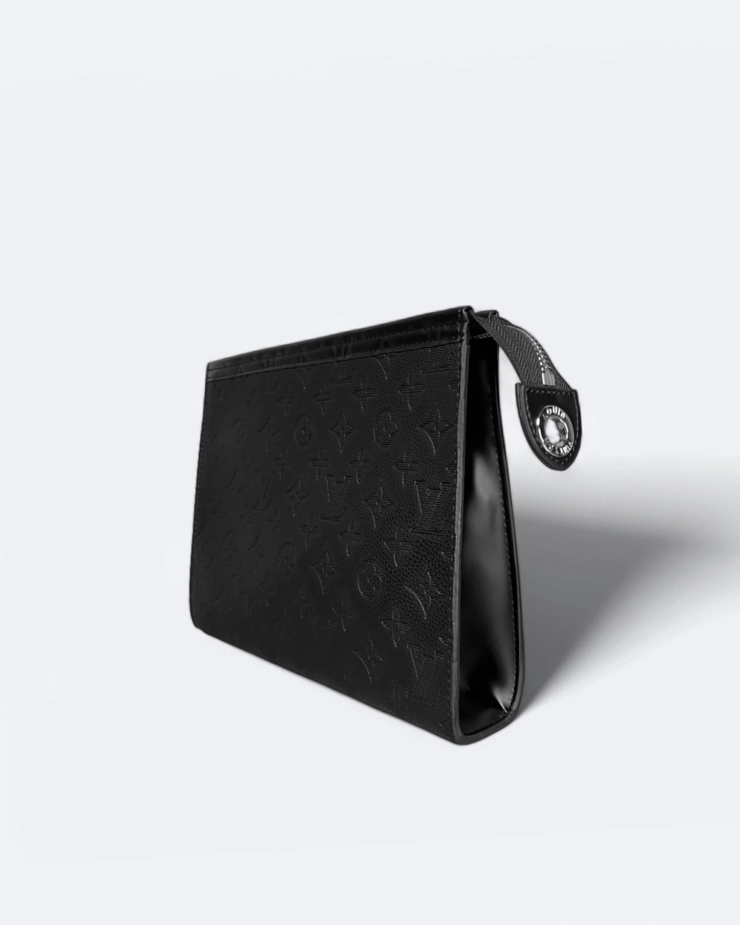 Louis Vuitton - LV Pattern Embossed Clutch - Black