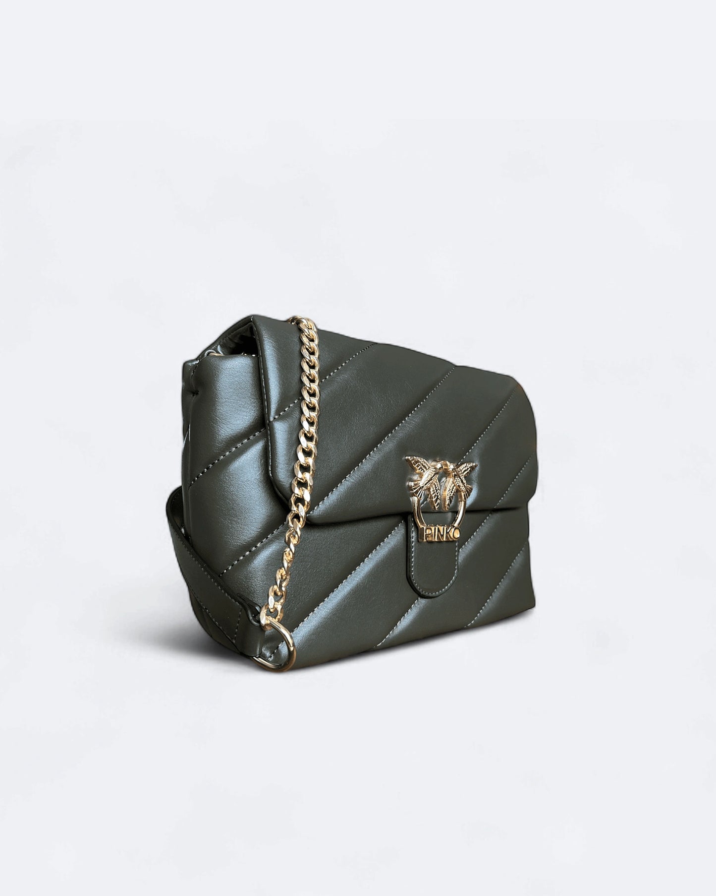 Pinko - Olive Green Soft Bag