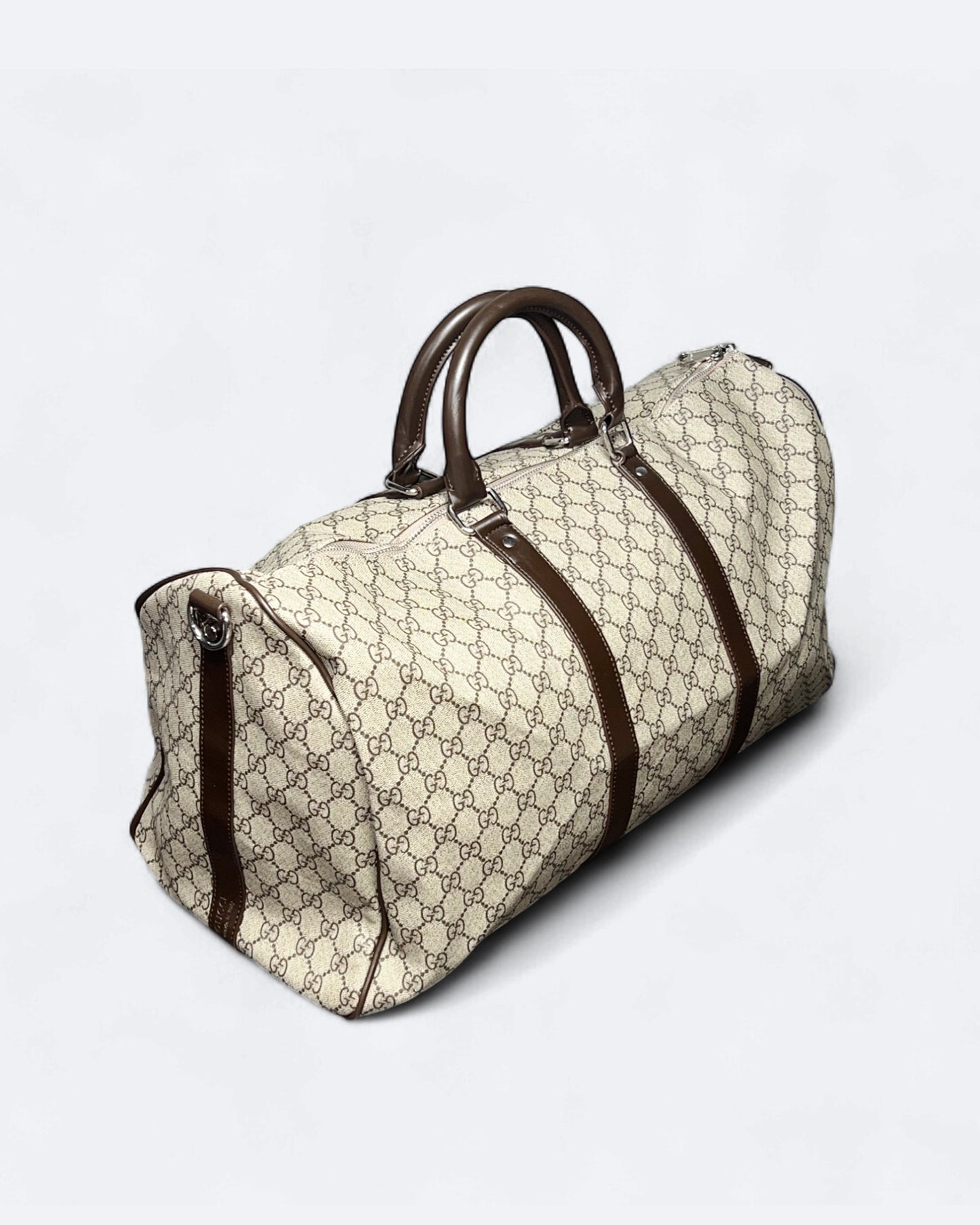 Gucci - GG Pattern Duffle Bag - Beige