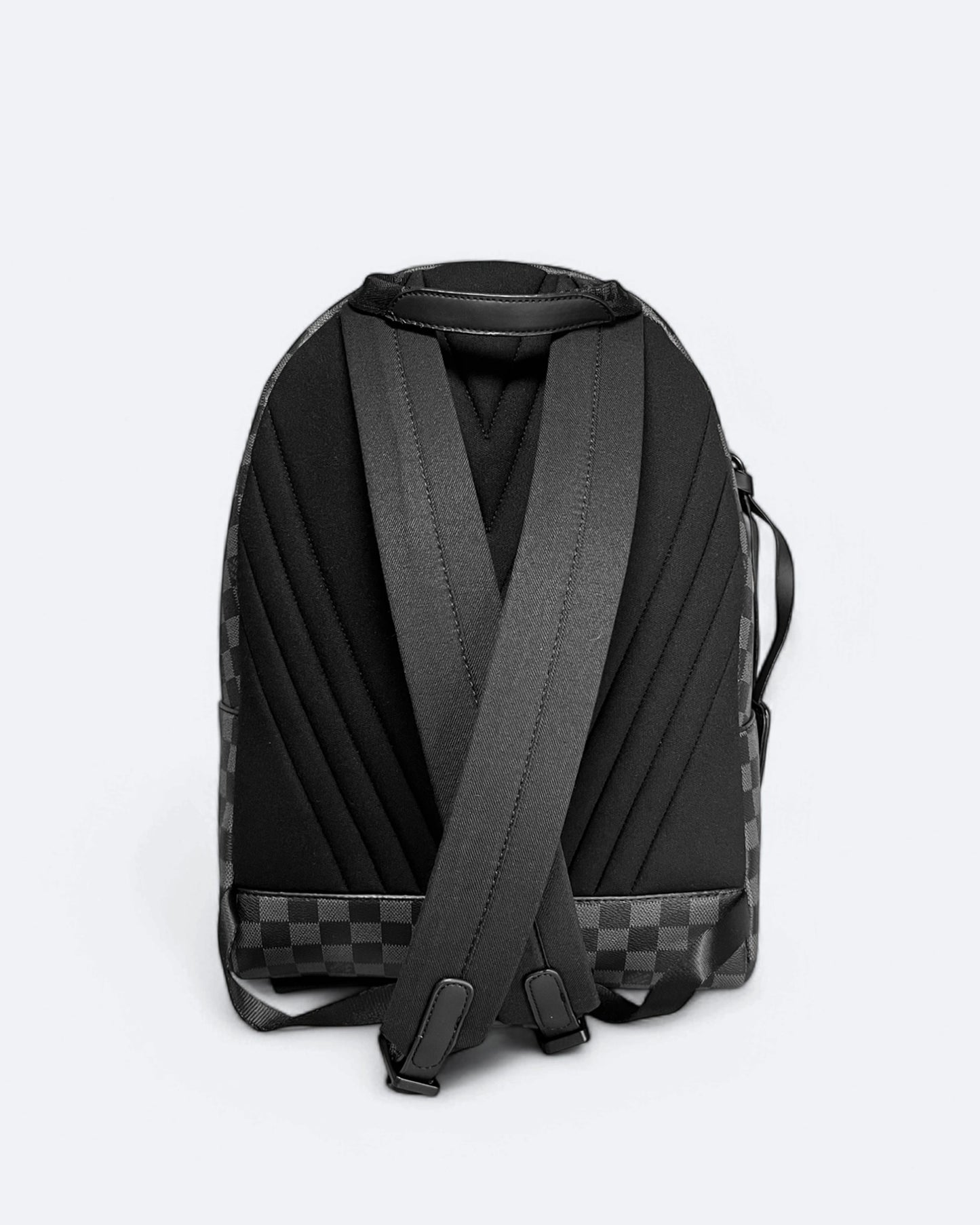 Louis Vuitton - Damier Pattern Takeoff Backpack - Black