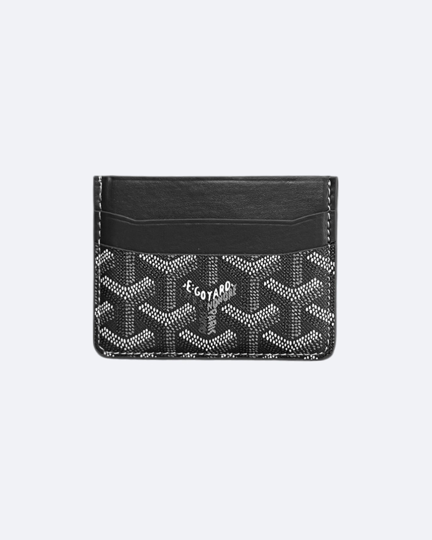 Goyard Pattern Cardholder - Gray