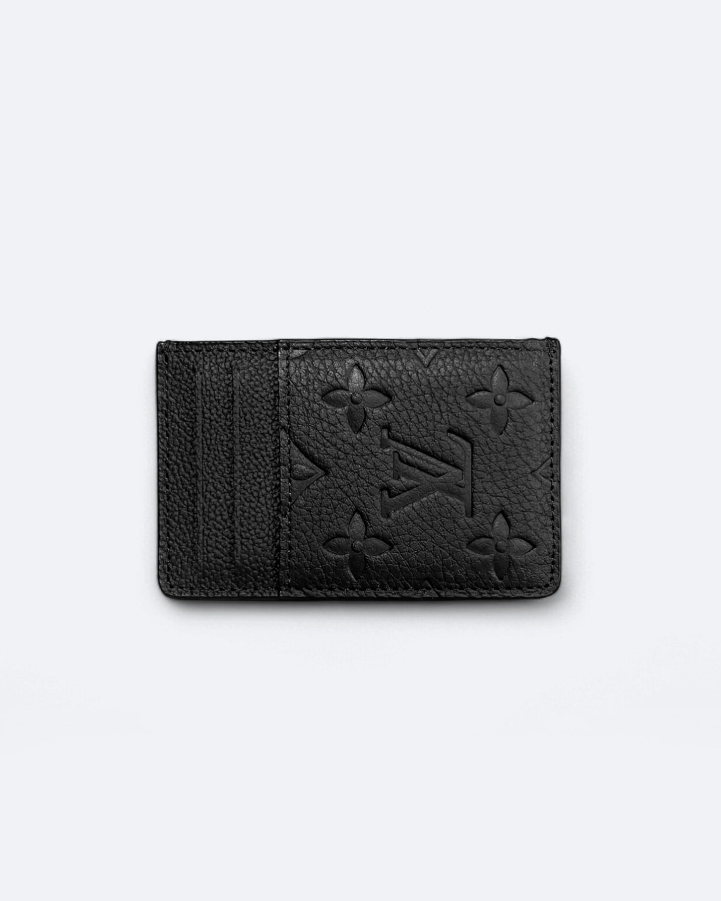 Louis Vuitton - Cardholder - LV Pattern Embossed - Black