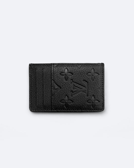 Louis Vuitton - Cardholder - LV Pattern Embossed - Black