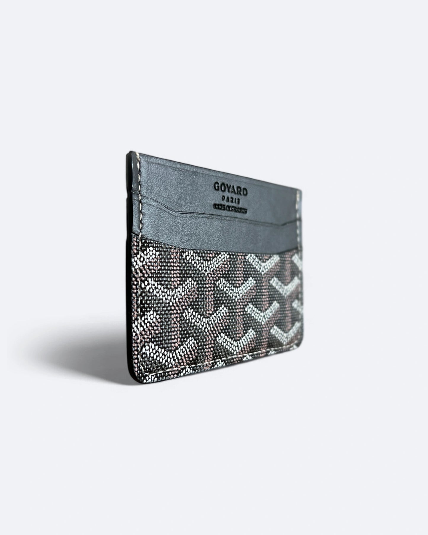 Goyard Pattern Cardholder - Brown