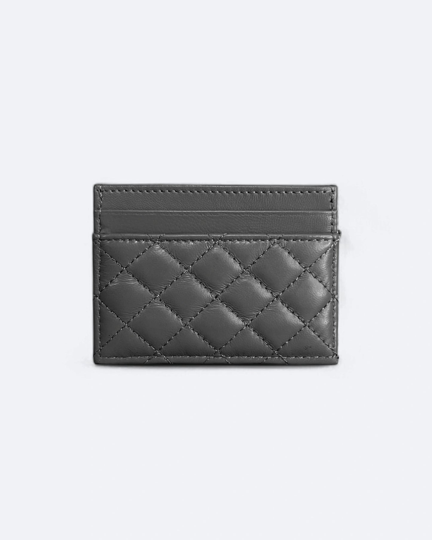 Chanel - Puffy Cardholder - Gray