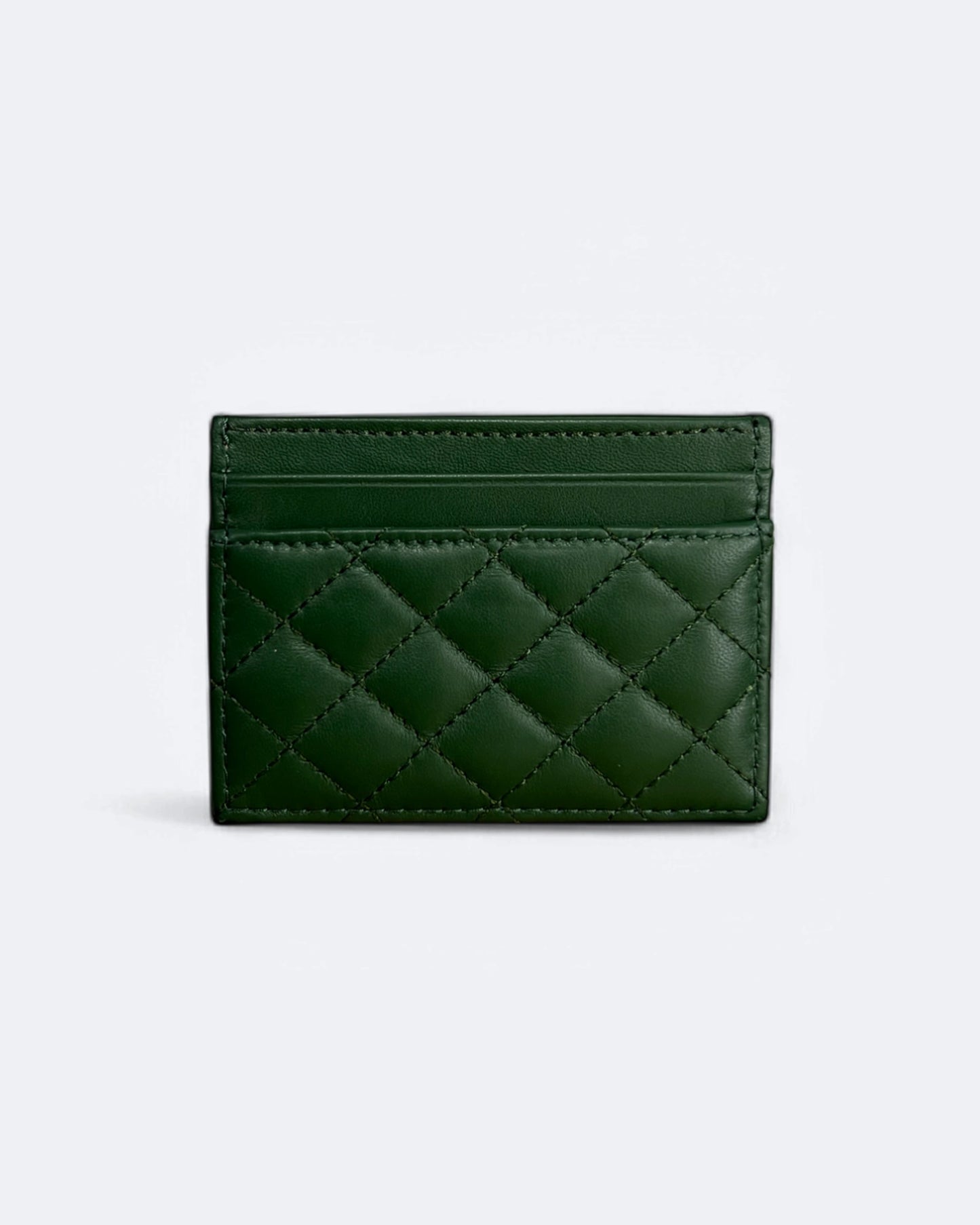 Chanel - Puffy Cardholder - Green