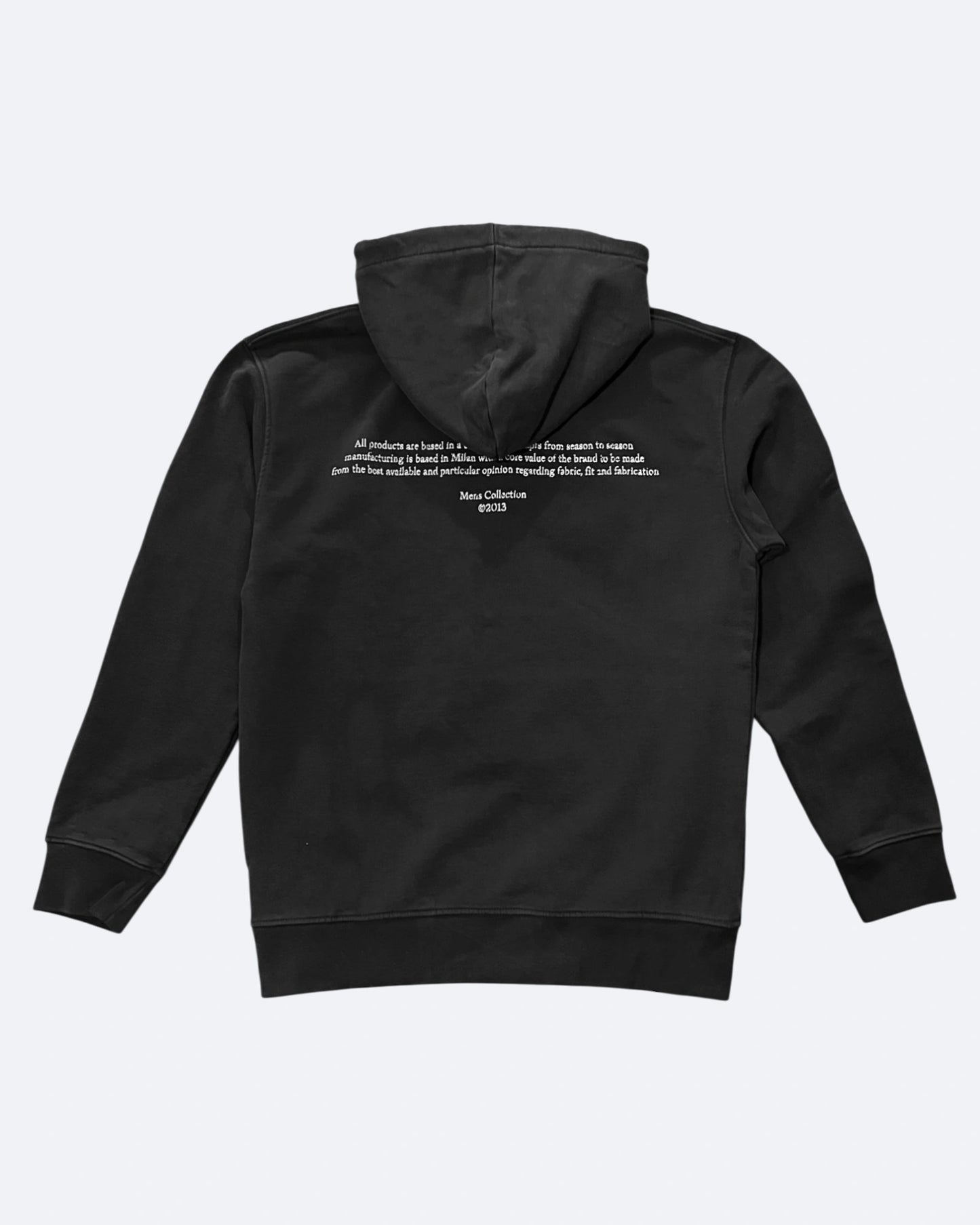 Off-White - Caravaggio Print Hoodie - Black
